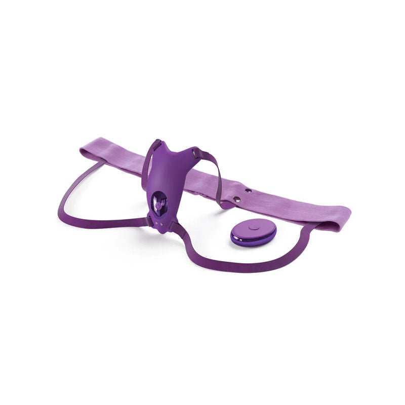 Fantasy - for her ultimate butterfly strap-on - panty vibrator - Product top view  | Flirtybay.com.au